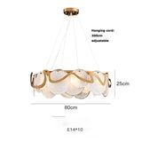 Modern Internet Celebrity Living Room Art Pendant Light Luxury Minimalist Glass Lamp Bedroom Dining Room Long Pendant Light