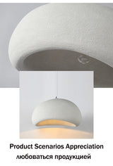 Nordic Wabi Sabi Pendant Lamps Dining Room Lighting Modern Living Room Bedroom LED Ceiling Chandelier Loft Lustre Hanging Lights