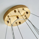 2025 New Crystal Flower Ceiling Chandelier Led Luxury Indoor Lighting Home Decoration For Living Room Bedroom Restaurant G4 Bulb