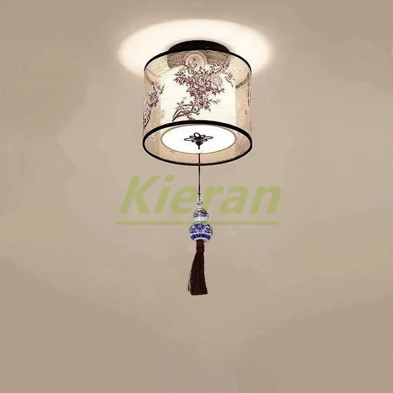 Modern Simple Lotus Bird LED Ceiling Lamp Living Room Bedroom Study Hotel KTV Bedside Ceiling Light Room Decoration Ceiling Lamp