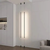 Suspension Slim Line LED Floor Light Hanging Pendant Lamp Living Room Bedroom Modern Minimalist Home Lighting Fixture