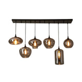 Modern LED Glass Ball Pendant Lamp for Living Room Bedroom Dining Kitchen - Indoor Hanging Chandelier Home Decor Light