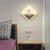 Minimalist Square Led Wall Lamps Astronaut Child Bedroom Bedsides Wall Seconded Light Modern Indoor Decors Night Lighting Fixture