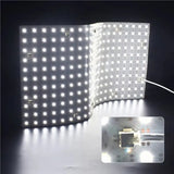 ABFU-A64Z Flexible LED Panel (4-Pack) - DC24V 28W 242-LED Backlight Sheet for Kitchen Marble Countertop & Advertising Lightbox