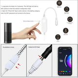 Tuya WIFI DC12V RGB Color Under Cabinet Lights Dimmable Puck Light Festival Wardrobe Bedroom Kitchen for Alice Alexa Google Home