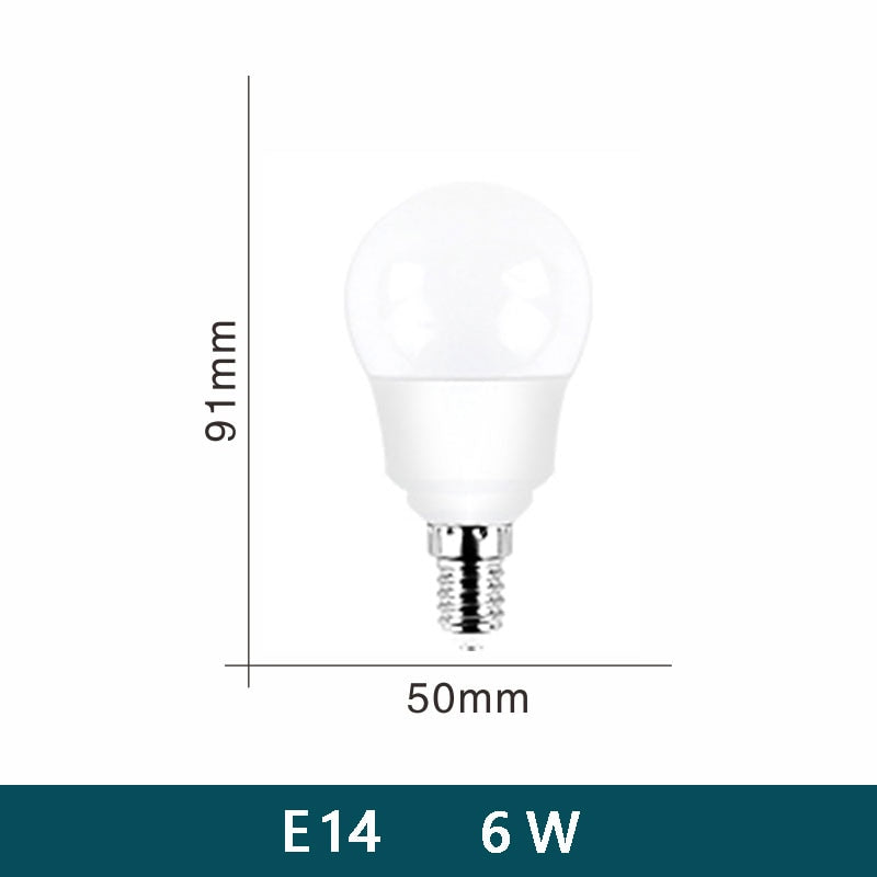 LED Bulb Lamps E27 E14 AC220V 110V 120V DC12V-85V 24 Light Bulb power 10pcs 20W 18W 15W 12W 9W 5W 3W Lampada Living Room Home LED