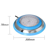 LED Swimming Pool Lamp AC 12V Stainless Steel Water Proof 15W 25W 35W 45W Warm/Cold Light Underwater Remote Control RGB Lamps