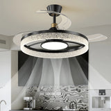 Fan Light 2026 New Living Room Light Luxury High end Italian Minimalist Restaurant Ceiling Fan Light Whole House Lighting Fixtures