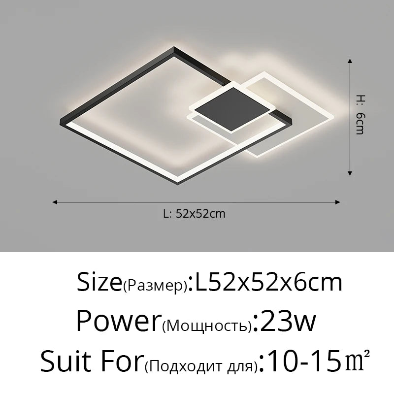 Dimmable 2025 New Modern LED Chandeliers Ceiling Lights Living Dining Study Room Bedroom Aisle Parlor hall Lamps Indoor Lighting