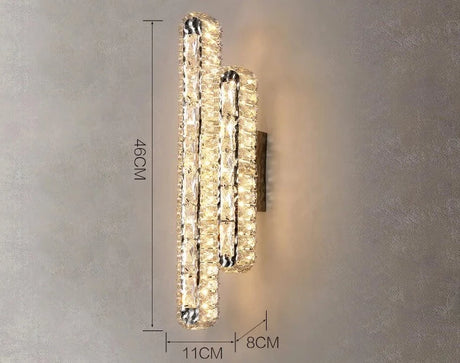 Modern Foyer Luxury 3 Dimmable Ceiling Chandelier Light Lustre K9 Crystal Liner Ceiling Lamp Indoor Lighting Decors Led Luminaire