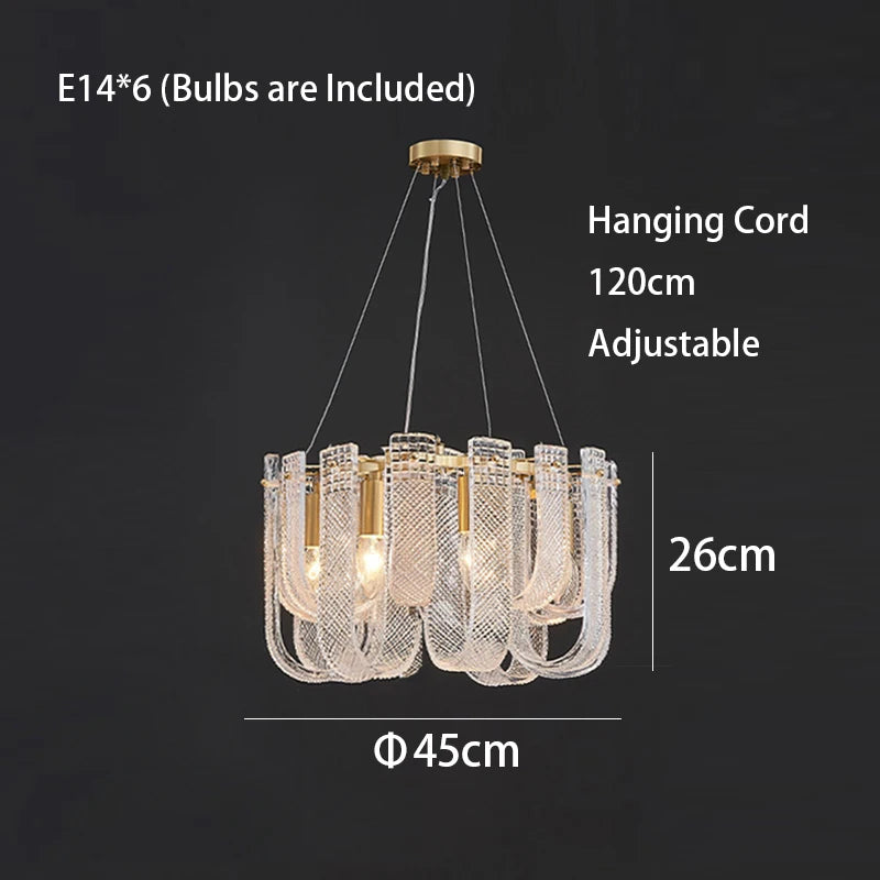 2025 Modern Chandelier Lighting Desinger Lustre Ring Hanging Lamps Suspension Luminaire Lampen For Foyer Living Room Dining Room