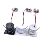 Square Lamp Mini Light With Embedded Ceiling 4W Spotlight Embedded Light DC12-24V AC100-240V LED Indoor Use Room Decor Pane