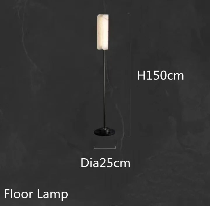 Nordic Marble Chandelier Modern White Stone Chandelier For Villa Living Room Bedroom Restaurant Decors LED Marble Pendant Lamp