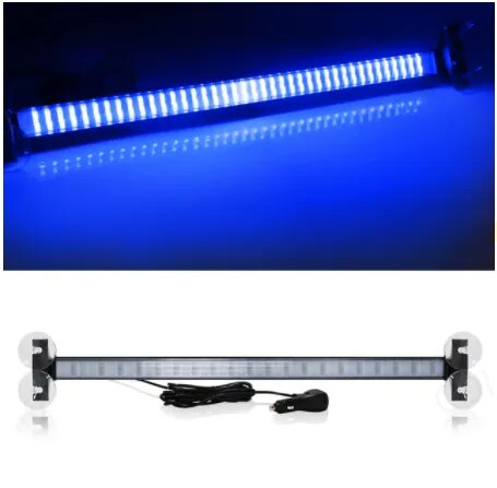 80 LED Strobe Lights For Auto Emergency Grill Warning Lamp 80 led Windshield Bar Traffic Advisor Flashlight 12V 24V Car Accessor