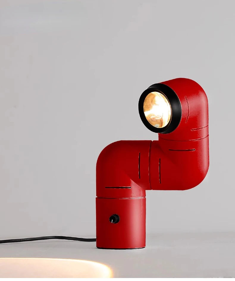 Spanish Space Age floor lamp Designer Replica Red White Water Pipe Standing Lamp For Living Room Sofa Bedroom Room Decoration