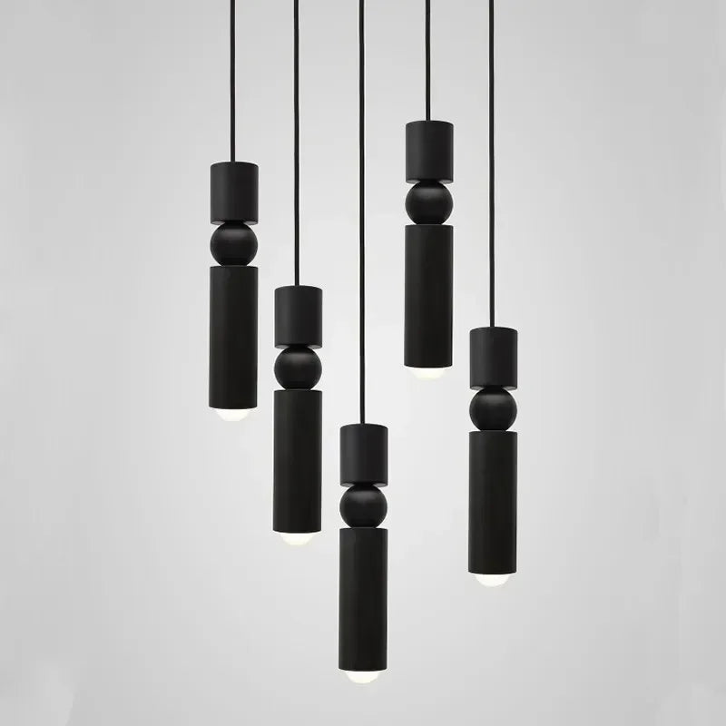 Modern Led Chandelier Spotlight Pendant Lights Bedside Bedroom Reading Light Home Decor Pendant Lamp For Dining Room Kitchen Bar