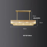 E14 LED Retro American Copper Golden Round Linear Pendant Lights.Pendant Light Suspension Luminaire Lampen For Dinning Room