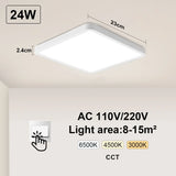 Led Ceiling Light Chandelier Ring Pendants Lights Square Lamp Dimming Remote Control Indoor Lighting Fixture Bedroom Living Room