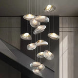 Modern home decoration led light, stair chandelier, living room hanging light, dining room chandelier, indoor lighting