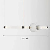Scott Luna Chandelier Postmodern italian design lamps replica led light glass long tube lamp Bedroom Living Room bedside lamp