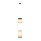 Indoor Art Deco Chandelier White Glass Gold Black Metal For Hotel Hall Dining Room Kitchen Bar Hanging Lamp