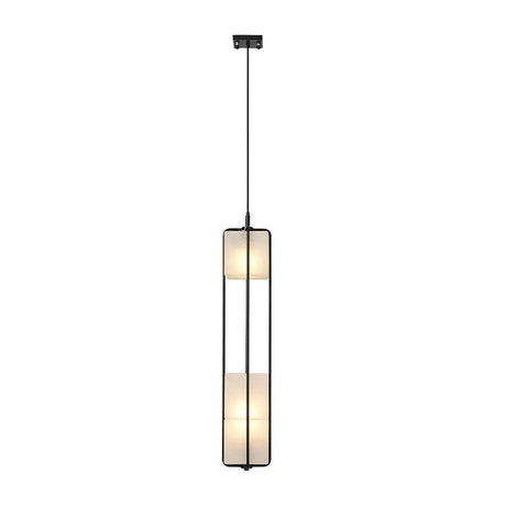 Indoor Art Deco Chandelier White Glass Gold Black Metal For Hotel Hall Dining Room Kitchen Bar Hanging Lamp