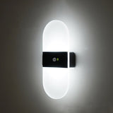 Home Sensor Wall Lights USB Rechargeable Indoor Motion Lighting Bedroom Bedside Lamp Corridor Stairway Decor Lights Wall Lamp