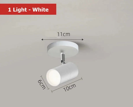 Corridor Led Chandelier With Spotlights Nordic Strip Ceiling Lamp For Living Room Bedroom Balcony Home Decors Lighting Fixtures