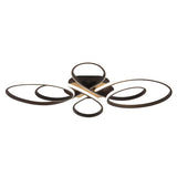 Low Floor Living Room Ceiling Lights Remote Control Modern LED Surface Mounted Light Fixture Dining Room led Ceiling Lamps Dimme