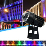 RGB LED Outdoor Landscape Spotlight (3W / 10W, AC 85–265V) - IP65 Waterproof Single-Beam Wall & Garden Lamp