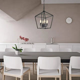 American Chandelier Retro Industrial Style Farmhouse Country Style Restaurant Bar Table Lamp Kitchen Corridor Iron Light