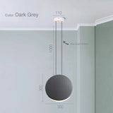 Scandinavian LED Chandelier - Modern Nordic Pendant Lamp for Dining & Kitchen