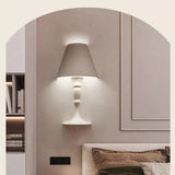 Italian Gypsum Embedded LED Wall Light - Retro Plaster Sconce Light Fixture for Living Room, Hotel Aisle & Exhibition Hall