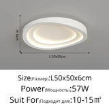 2025 New Modern Simple LED Chandelier For Living Room Bedroom Dining Room Kitchen Ceiling Lamp White Remote Control Lustre Light