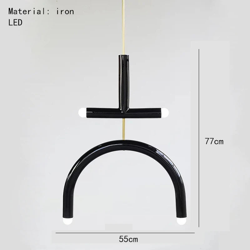 Beautiful Rainbow E14 Bulb Home Pendant Lamp Kitchen Dining Room Lighting Fixtures Colorful Metal Bedroom Luminaire Suspension