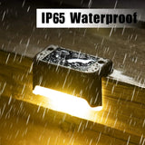Stair LED Solar Lamp IP65 Waterproof Outdoor Garden Light Pathway Yard Patio Steps Fence Lamps Garden Decor Solar Light Outdoors