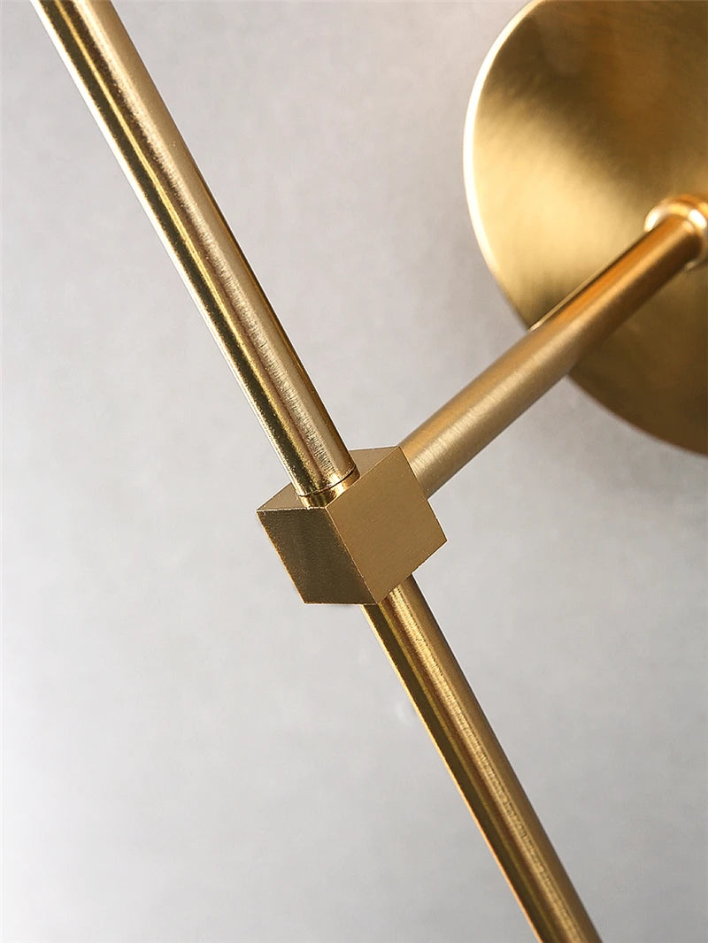 Modern American Wall Lamp for Bathroom Mirror Light Bedroom Room Decor Corridor Cloth shade Sconce 100V-220V Hard wired