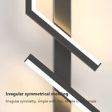 Modern LED Wall Lamp Long Bar Scone Home Decor Living Room Bedroom Minimalist Wall Light Bedside Background Interior Lighting