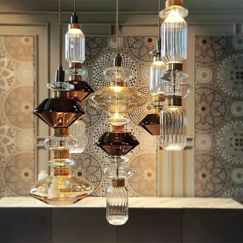 Ballet Pendant Lamp - Creative Danish Design Glass Hanging Light