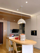 Wabi-Sabi E27 Pendant Light - Nordic Modern Chandelier for Dining Room & Cafe