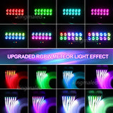 36W 4-Port RGBW Twinkle & Meteor Fiber Optic Kit - High Power Shooting Star Headliner Engine with App Control - Professional Car & Home Star Ceiling