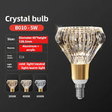 Super Bright LED Crystal Bulb  E27/E14 European Home Light  Dining Room Chandelier warm white cold white 110v 220v 230v 240v