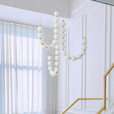 Nordic home decoration, stair chandelier, living room bedroom and dining room Pendant lights, ceiling light, indoor lighting
