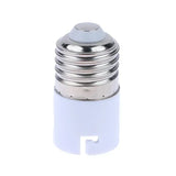 E27 to B22 Light Socket Adapter Converter (1/3/6/10 Pack) - AC 110V-220V Screw to Bayonet Bulb Holder Extender for LED Lamps