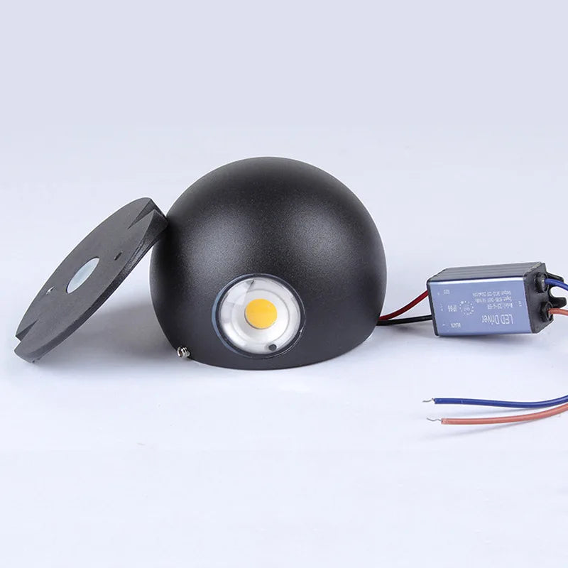 LED Wall Lights 6W 12W Balcony Sconce Light Waterproof Outdoor Lighting Garden Porch Lamps Indoor Home Decoration Lamp110V 220V