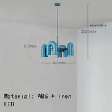 Nordic Creative U Shaped Pendant Light Restaurant Living Room Bedroom Personalized Minimalist Led Designer Decorative Chandelier