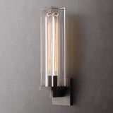 2025 Wall Lamps Bronze Copper Thick Crystal Sconce Lights Decoration Living Room Bedside Aisle Entryway Lighting Black Chrome