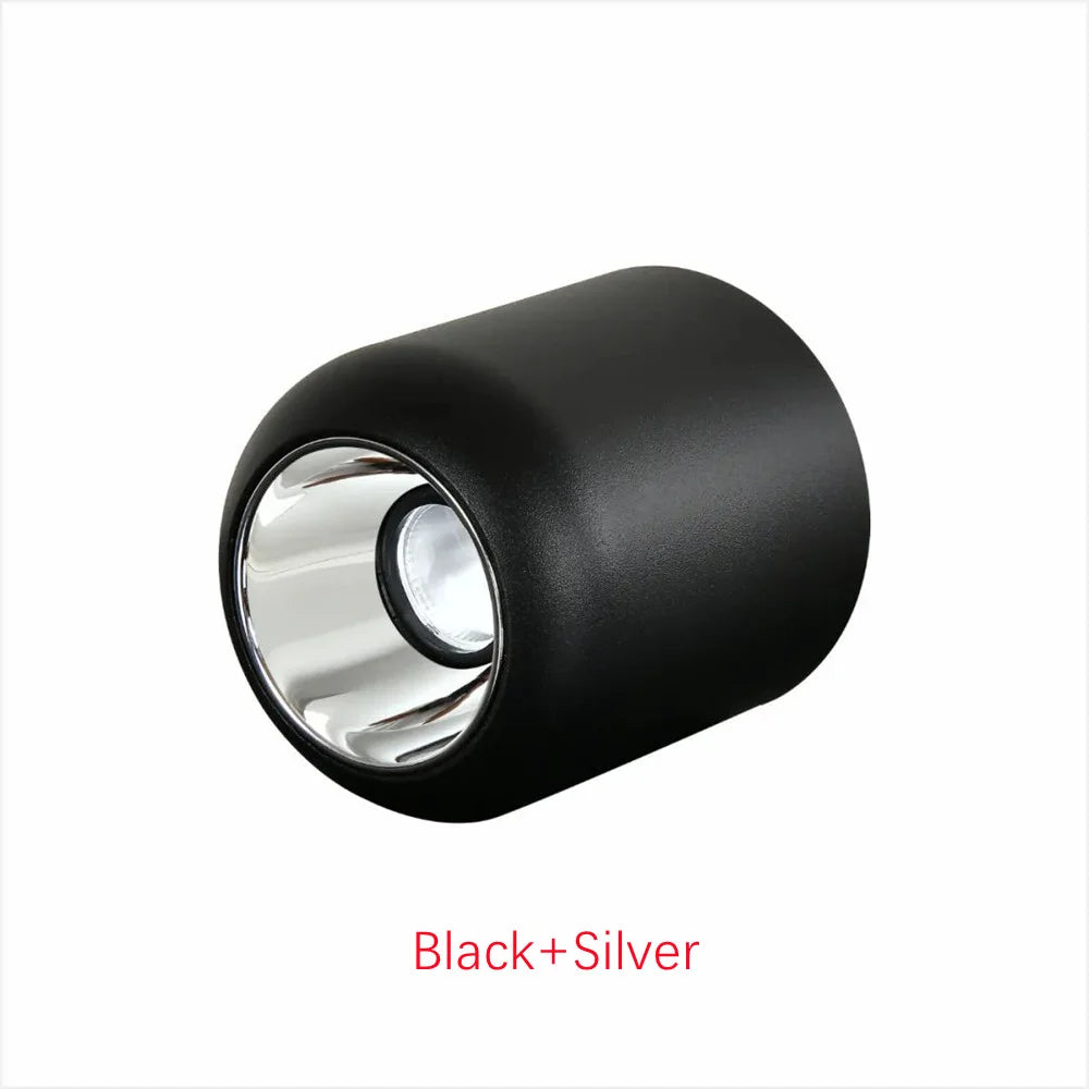 Deep Anti-glare Dimmable LED Downlight COB Surface Mounted Ceiling Spotlights Living Lamp Nordic Lighting For Kitchen Spot Light