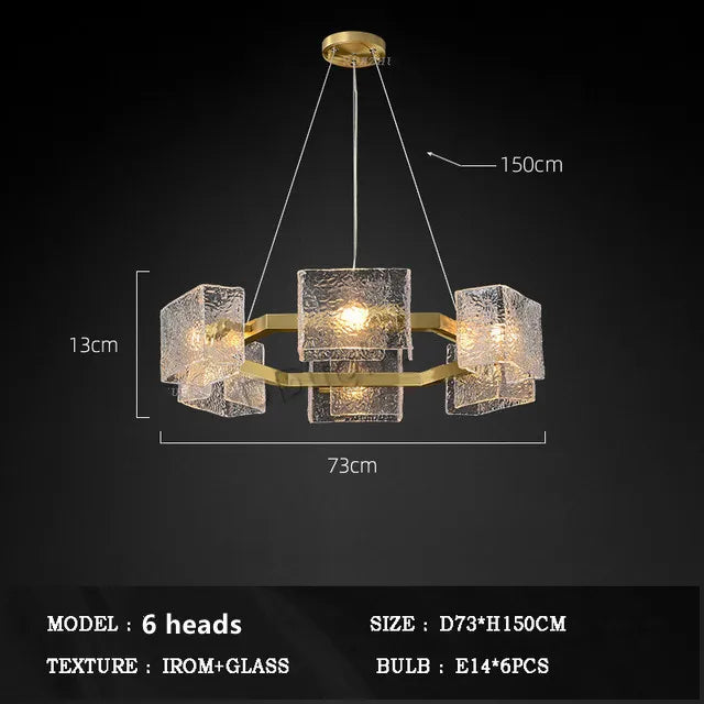 2025 New Creative Crystal Chandelier Modern Luxury Living Room Restaurant Pendant Light Irregular Luster Bar Table Hanging Lamps