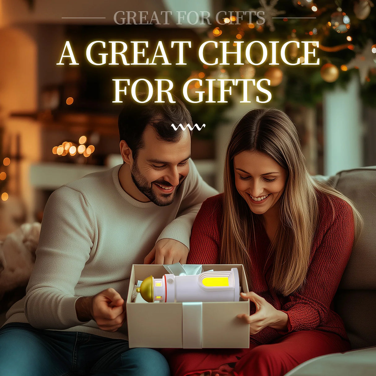 Motion Sensor Lighthouse Moon Projector Night Light, Wireless Portable Rechargable LED Aesthetic Table Lamps for Bedroom Decor